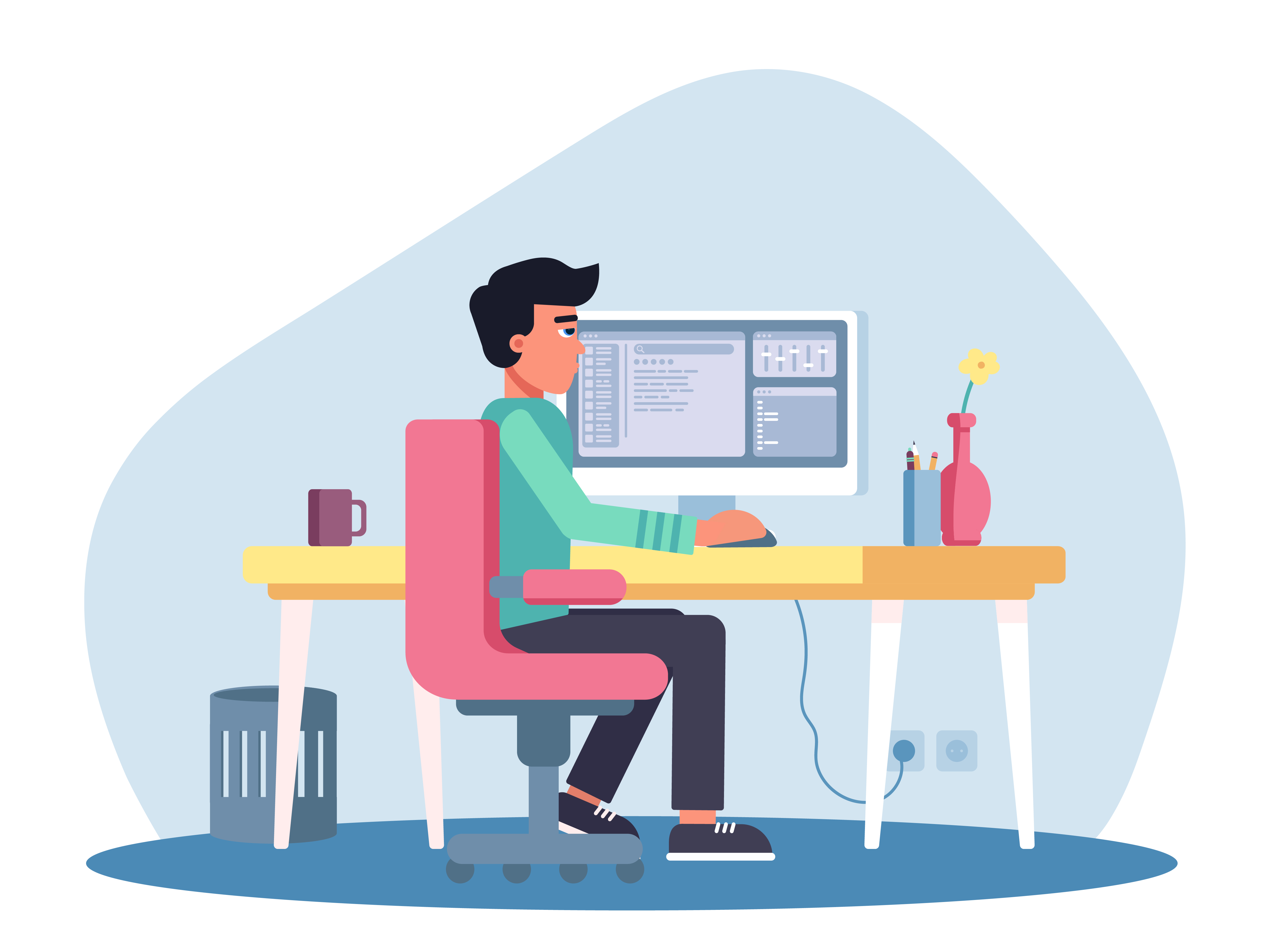 About us illustration